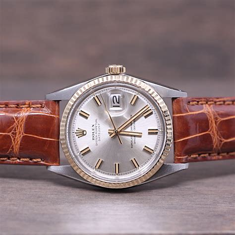 rolex datejust leather strap buy|best leather strap for rolex.